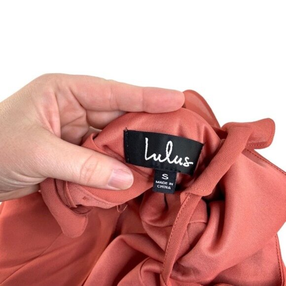 NWT Lulus Meteoric Maxi Open Back Dress - Picture 5 of 6